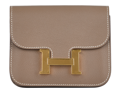 Hermes Constance Slim Wallet, front view
